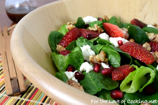 Spring Strawberry salad